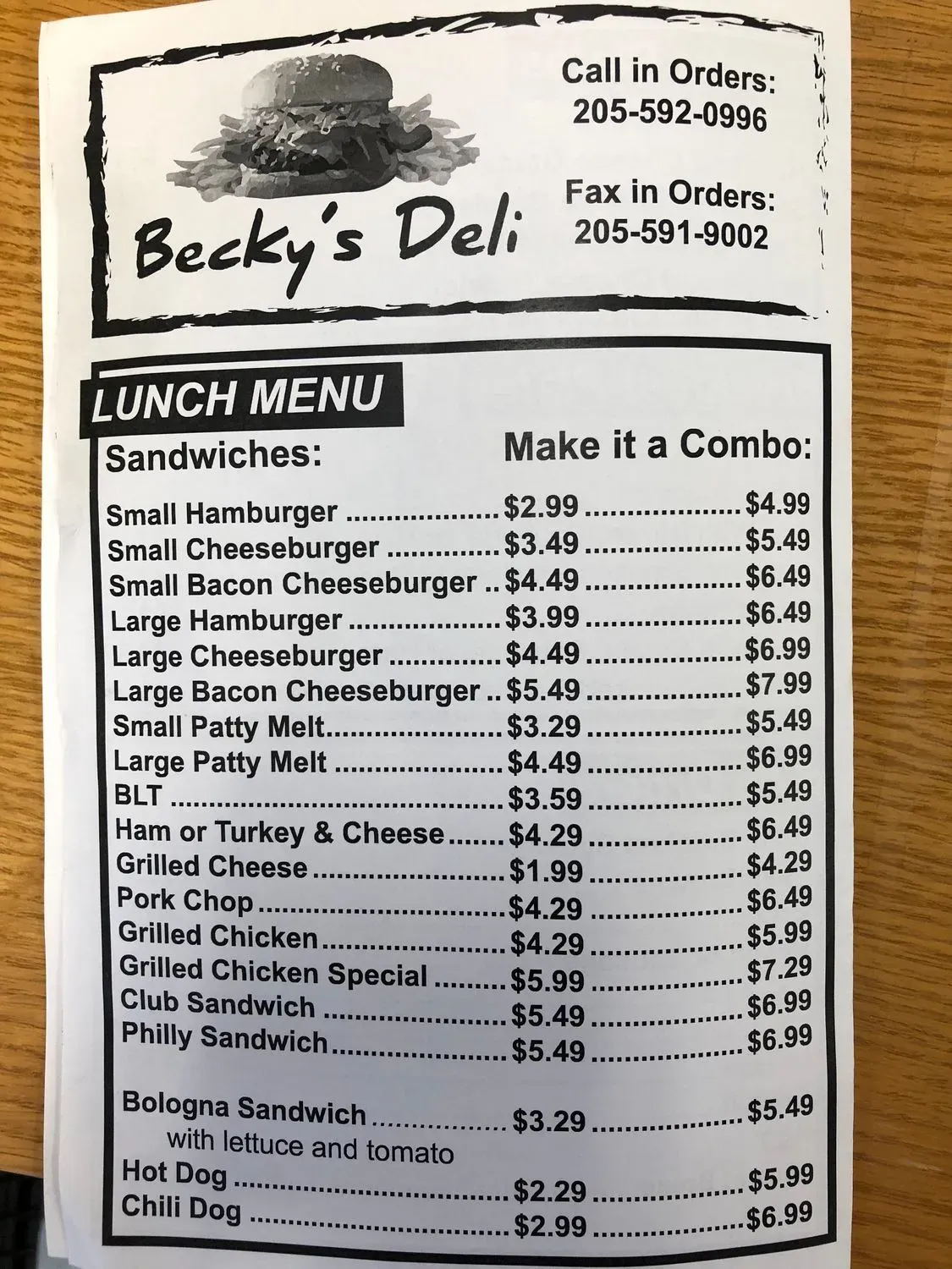 Menu 3