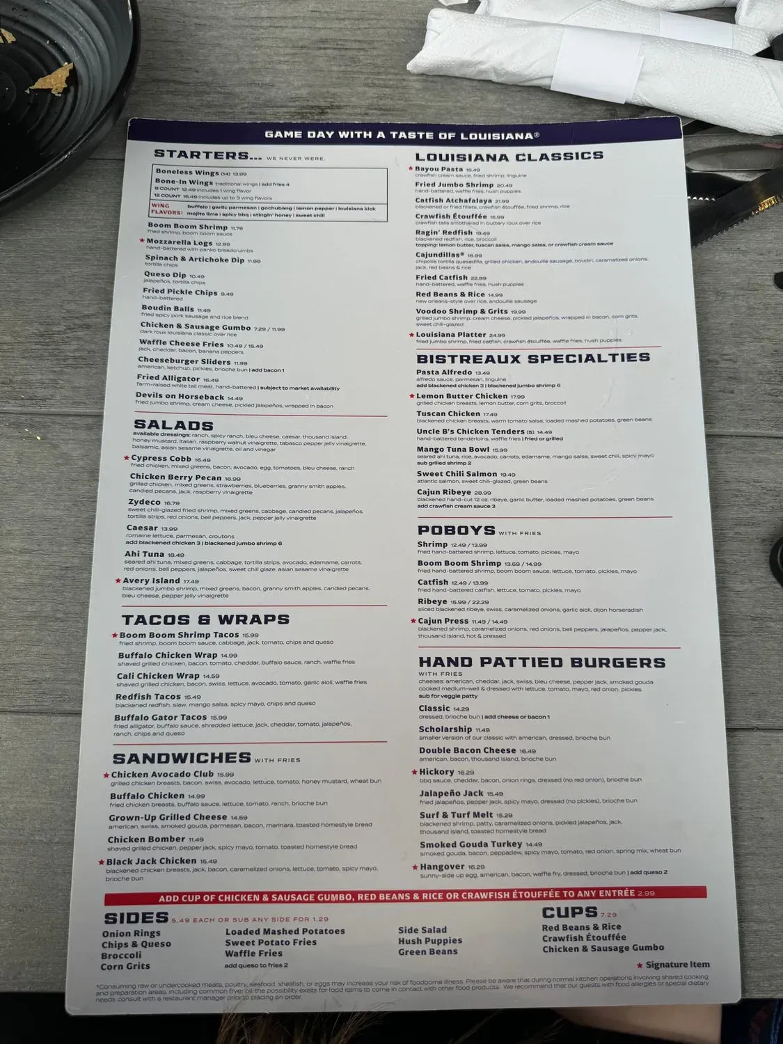 Menu 3