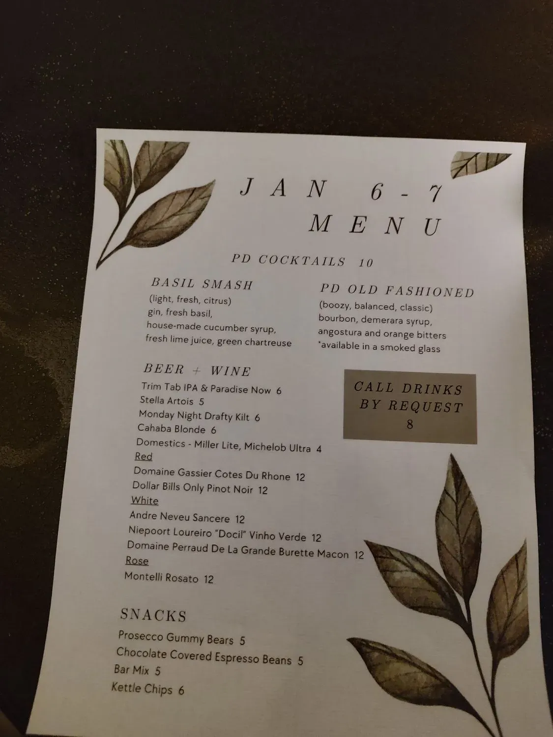 Menu 3