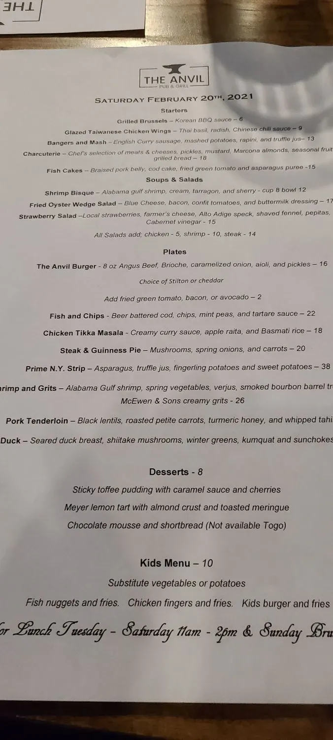 Menu 6