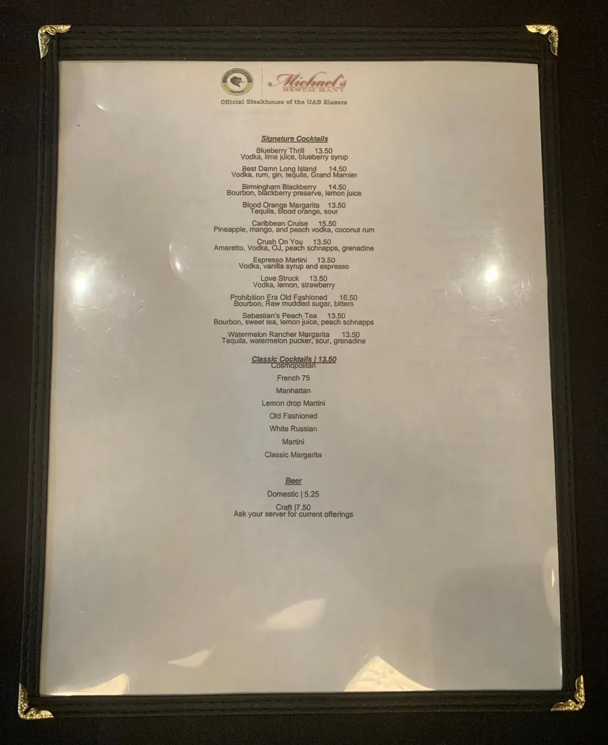 Menu 3