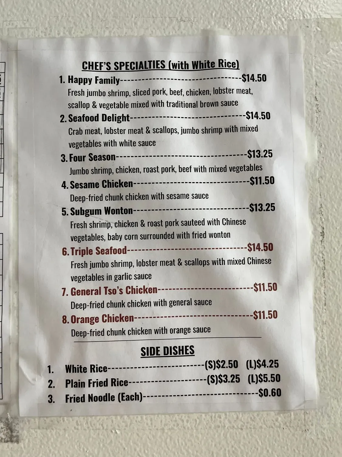 Menu 6