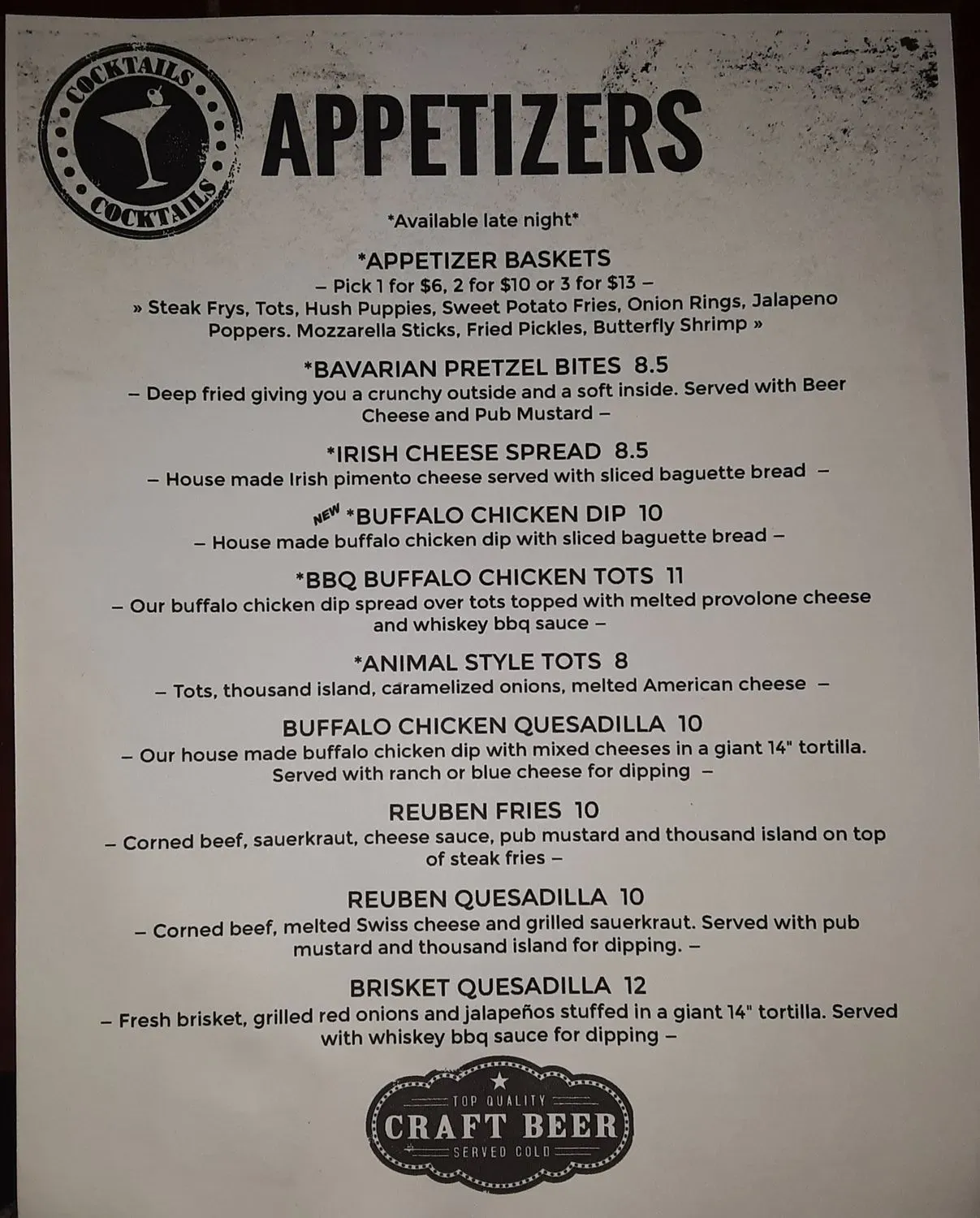 Celtic Tavern Irish Pub & Restaurant Menu - Updated November 2025