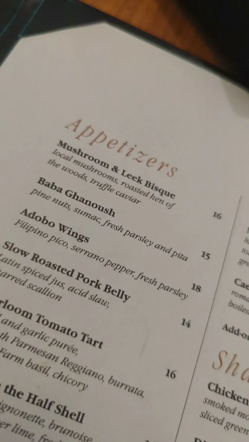 Menu 6