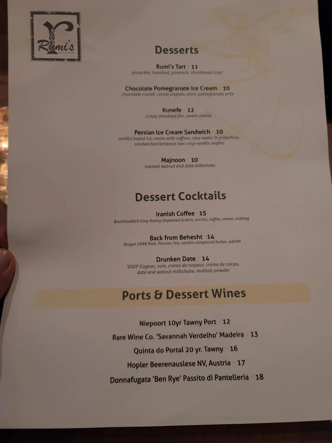 Menu 6