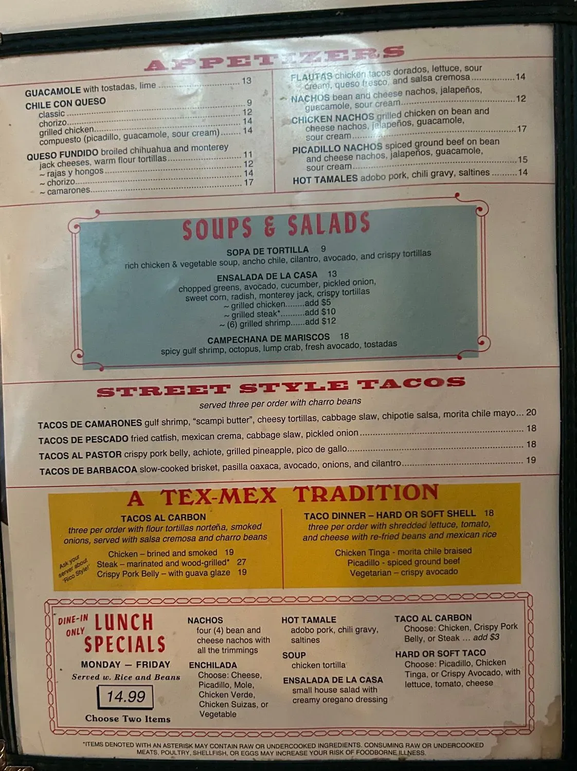 Menu 3