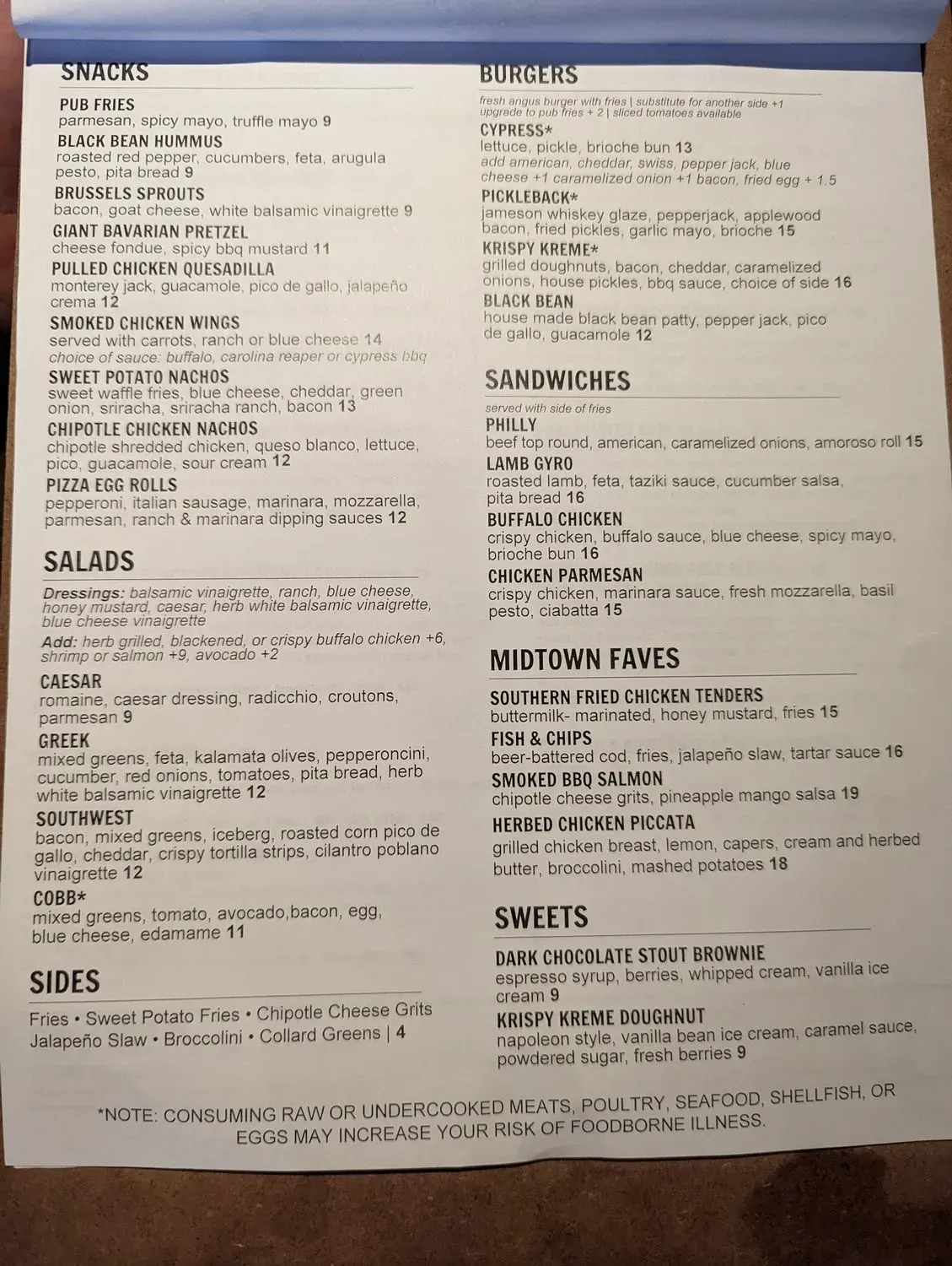 Menu 3