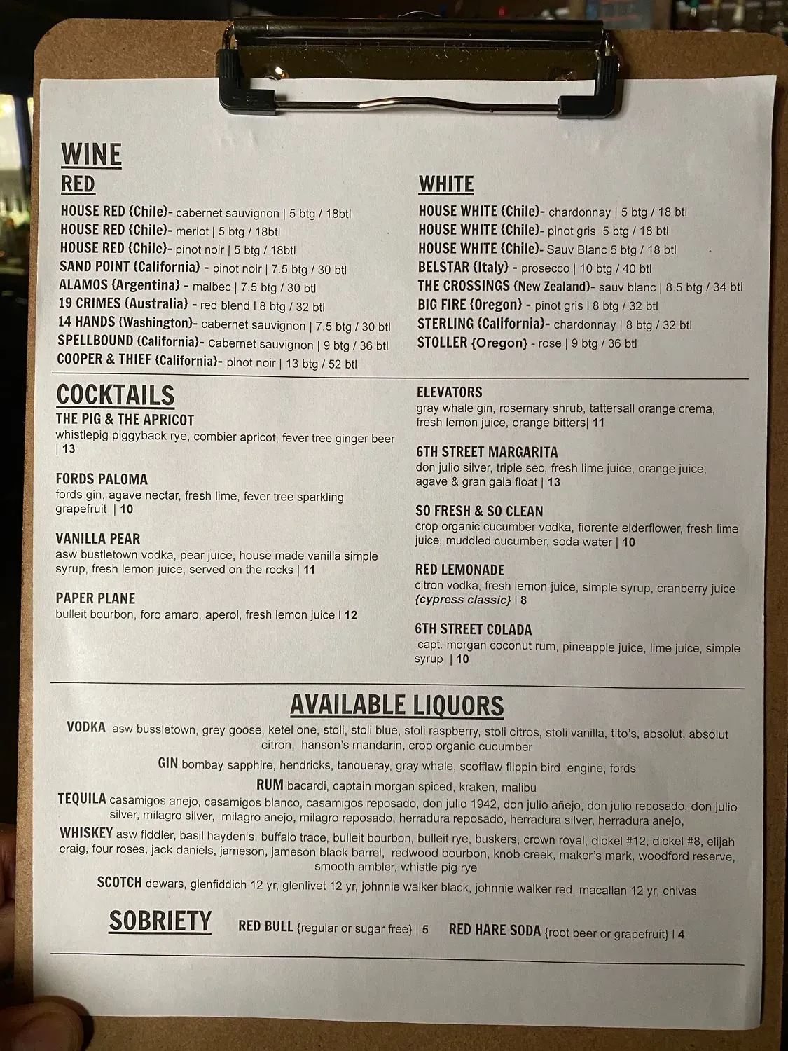 Menu 4