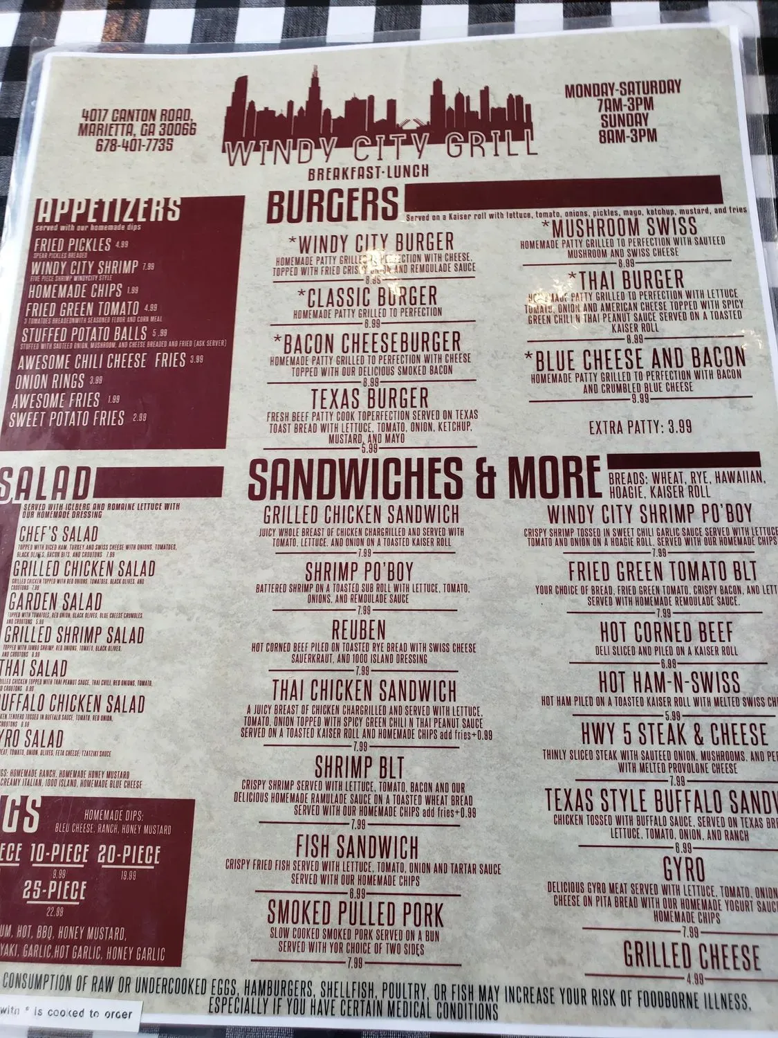 Menu 4