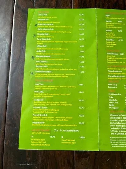 Menu 4