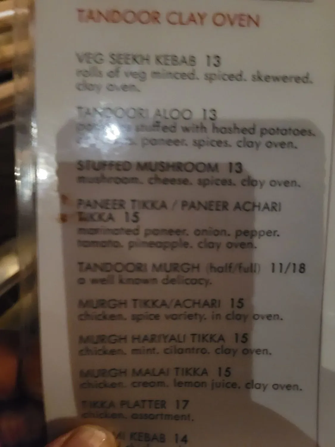 Menu 4