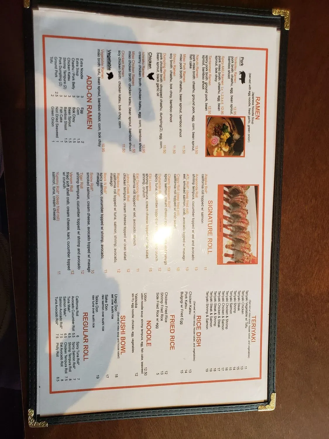 Menu 6