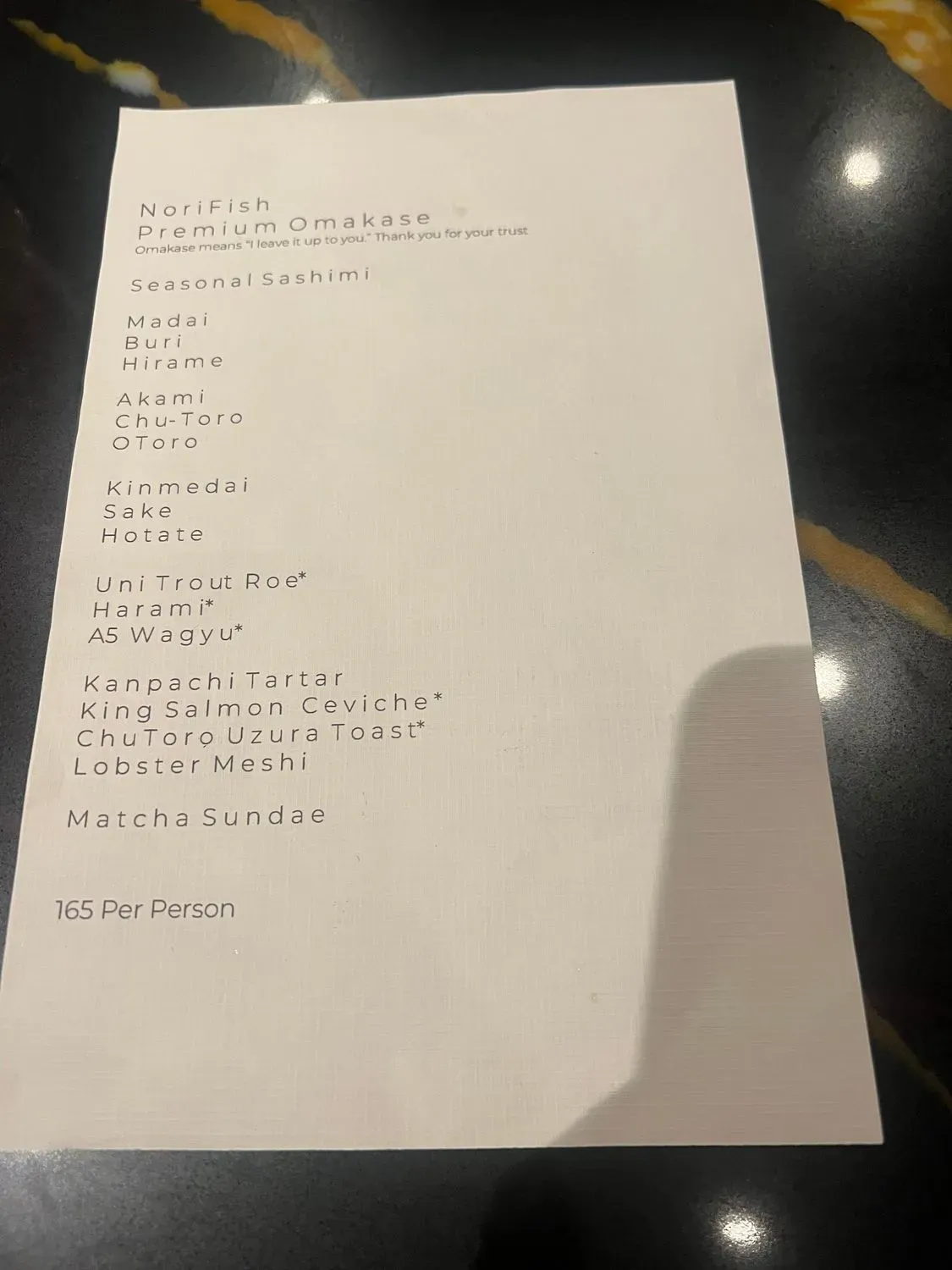 Menu 6