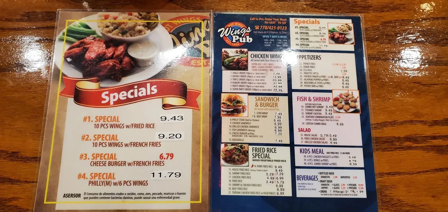 Menu 4