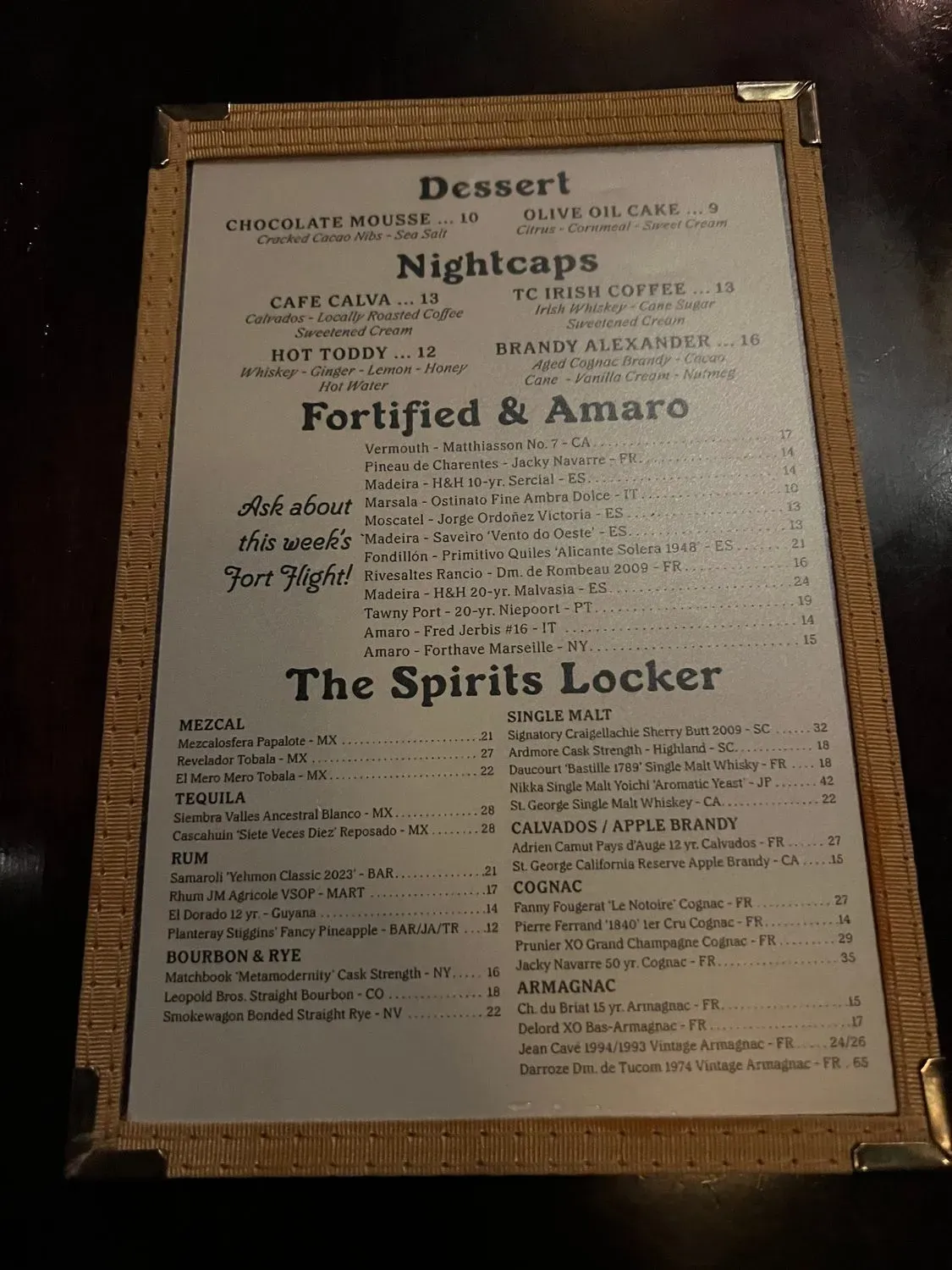 Menu 4