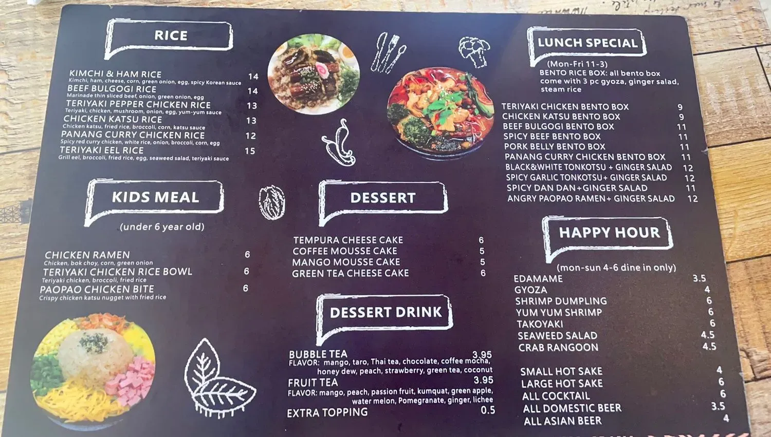 Menu 6