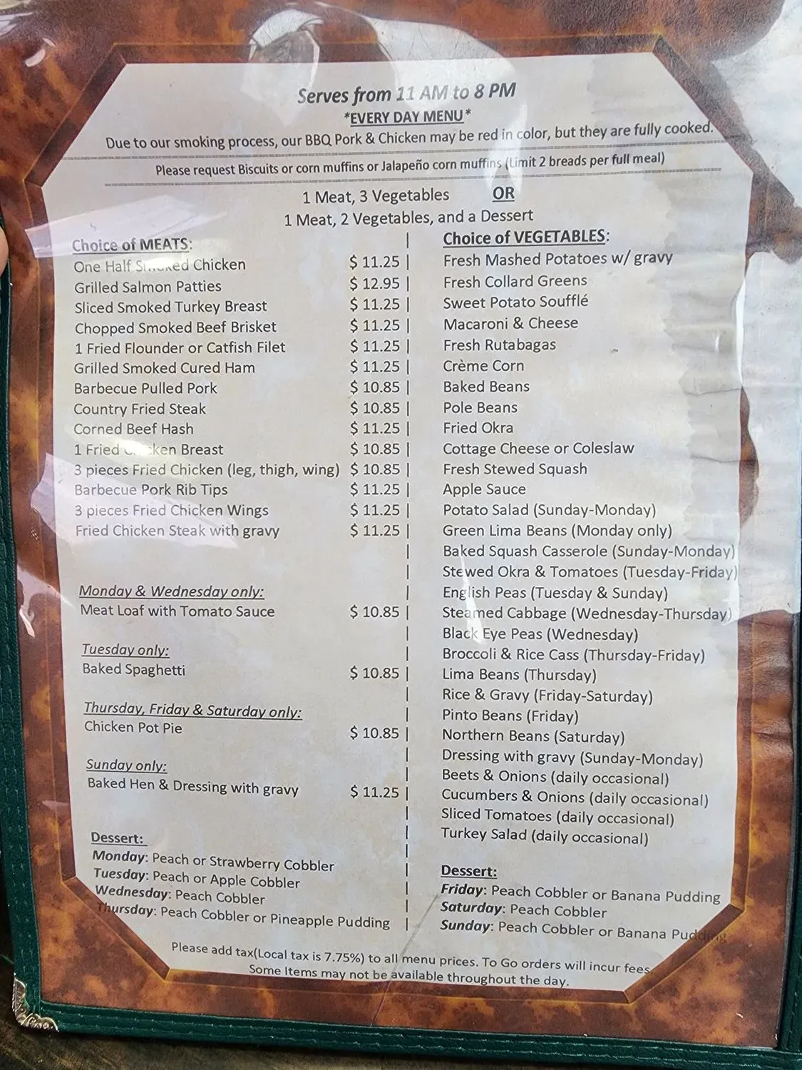 Menu 3