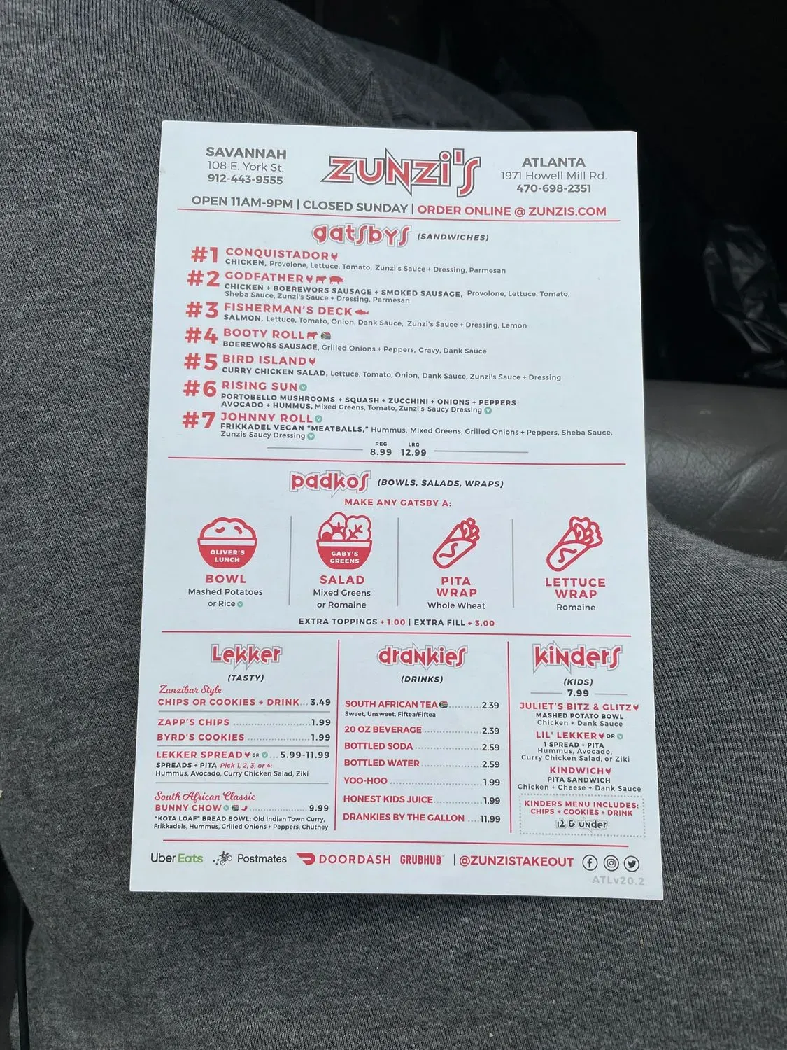 Menu 3