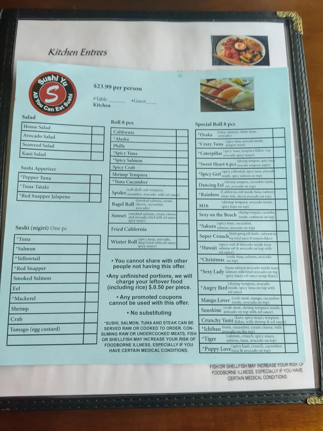 Menu 3