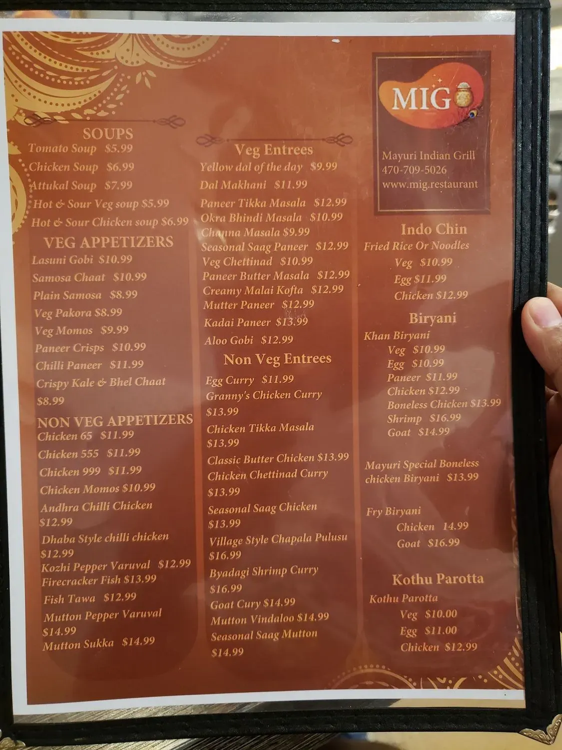 Menu 6