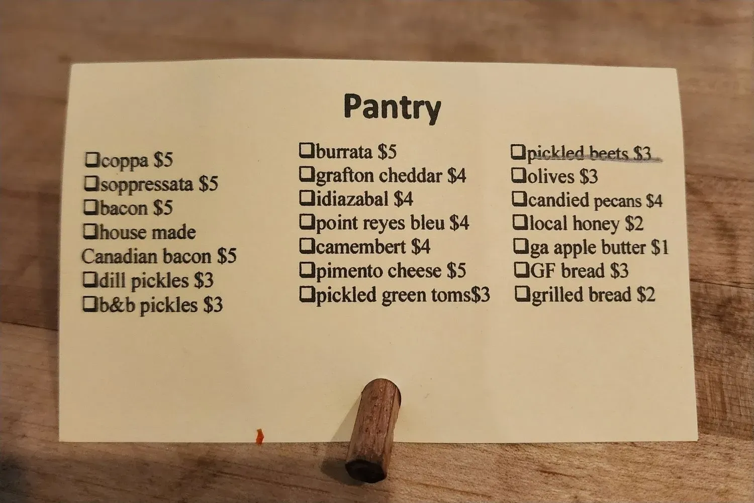 Menu 6