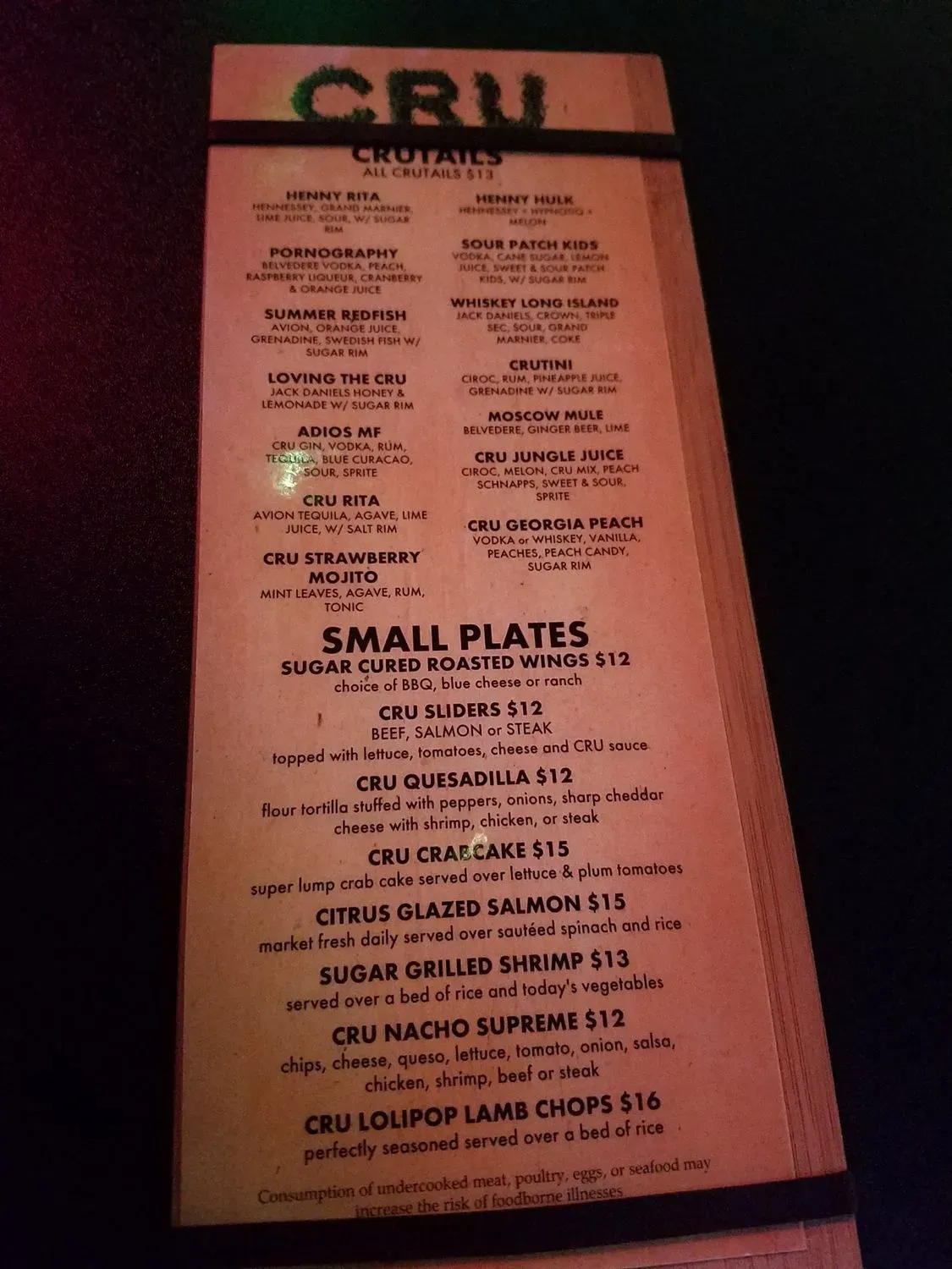 Menu 4