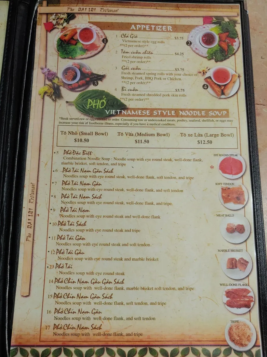 Menu 6