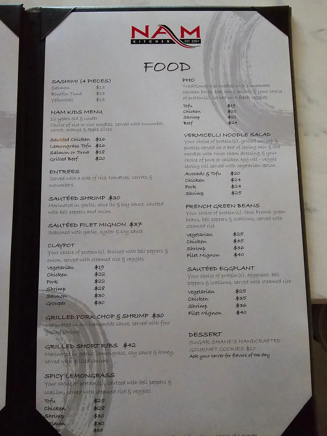 Menu 3