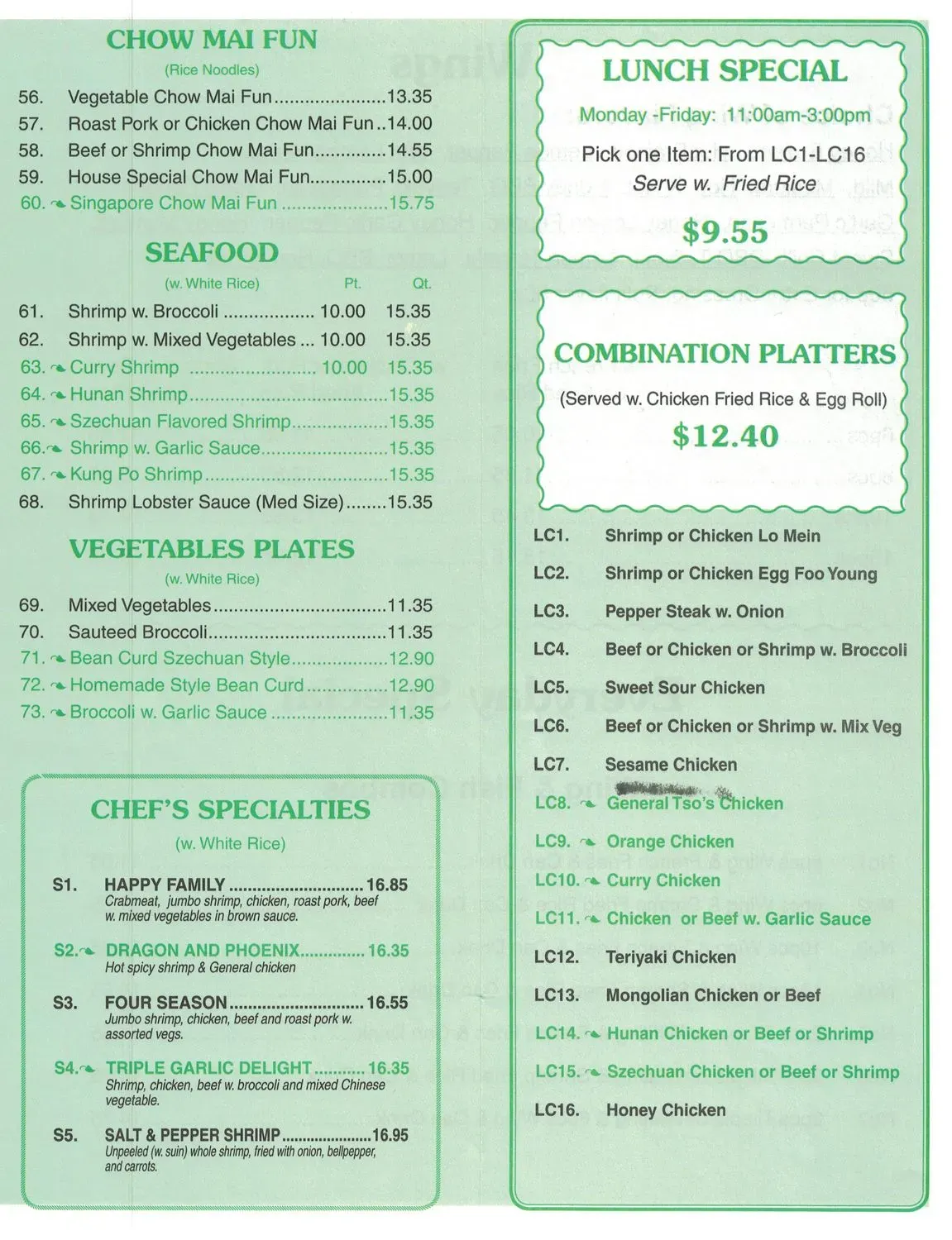 Menu 3