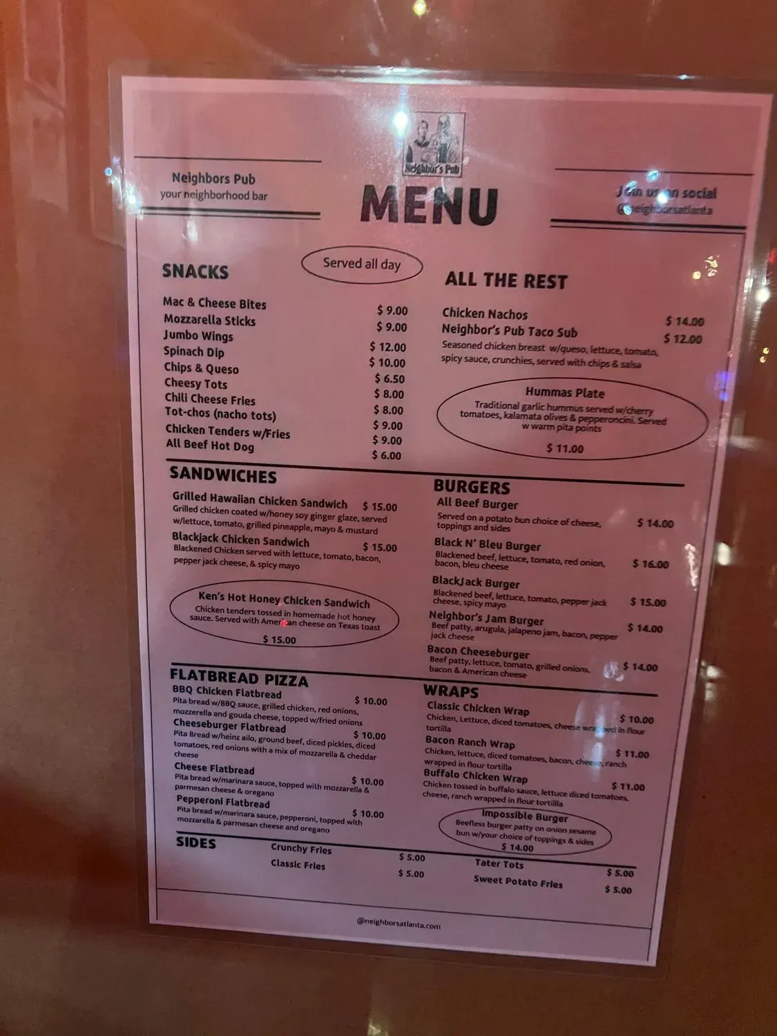 Menu 3