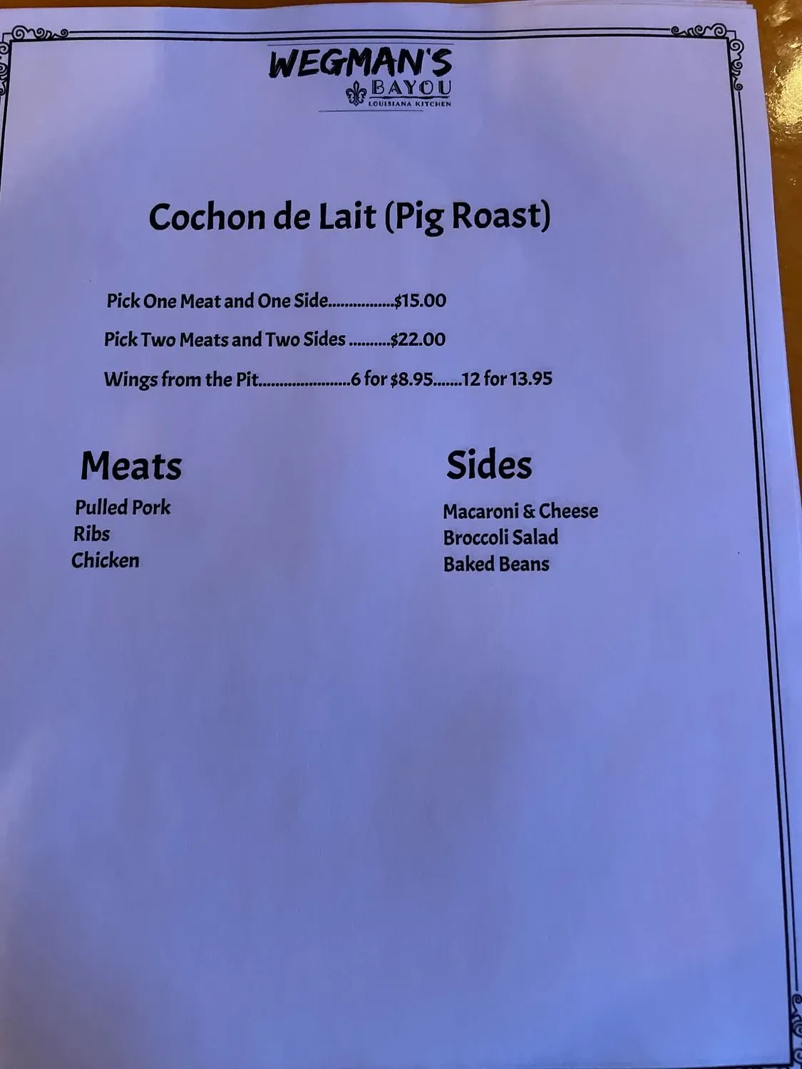 Menu 4