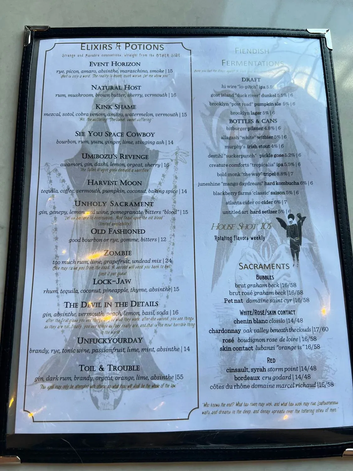 Menu 4