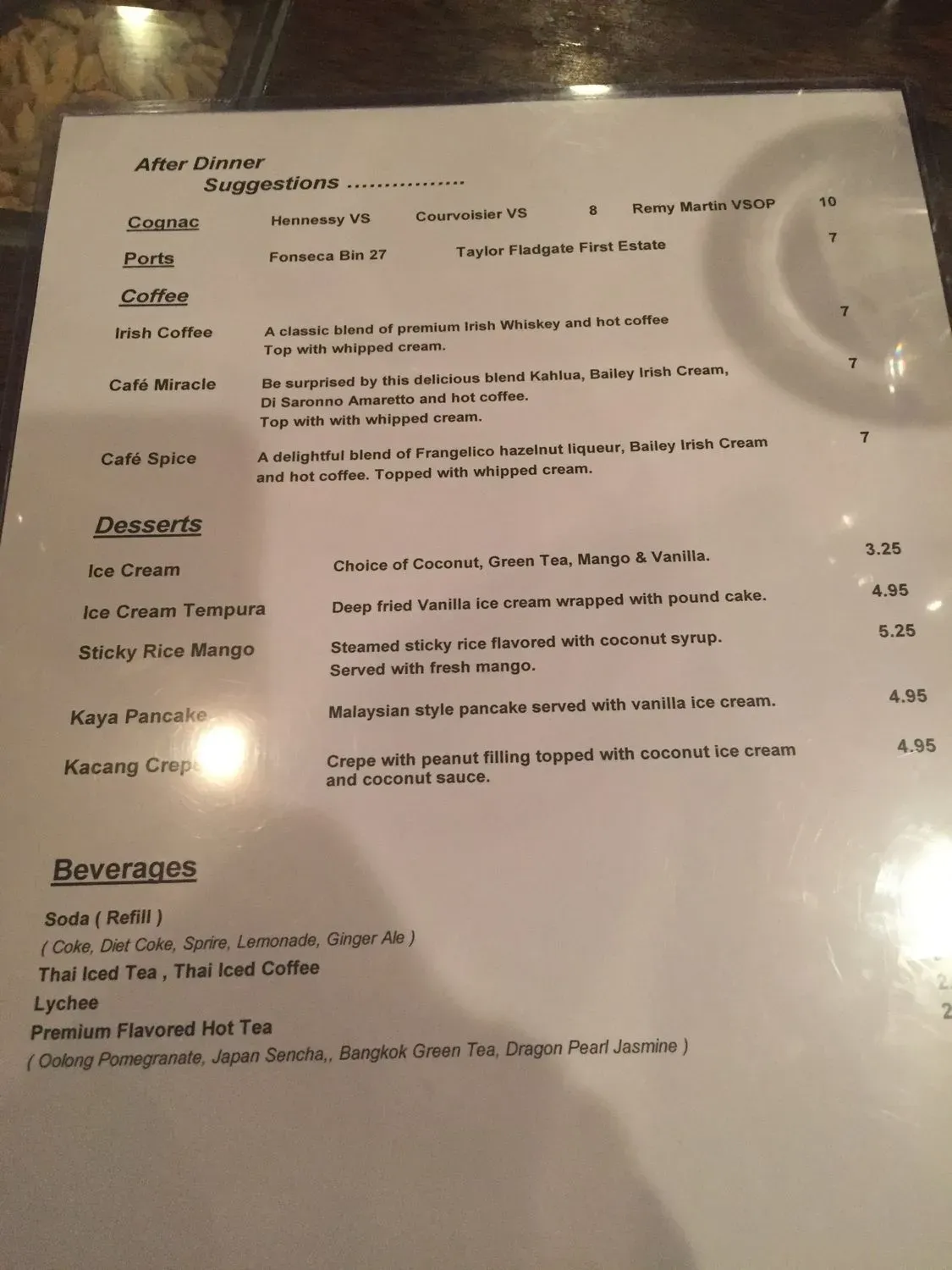 Menu 6