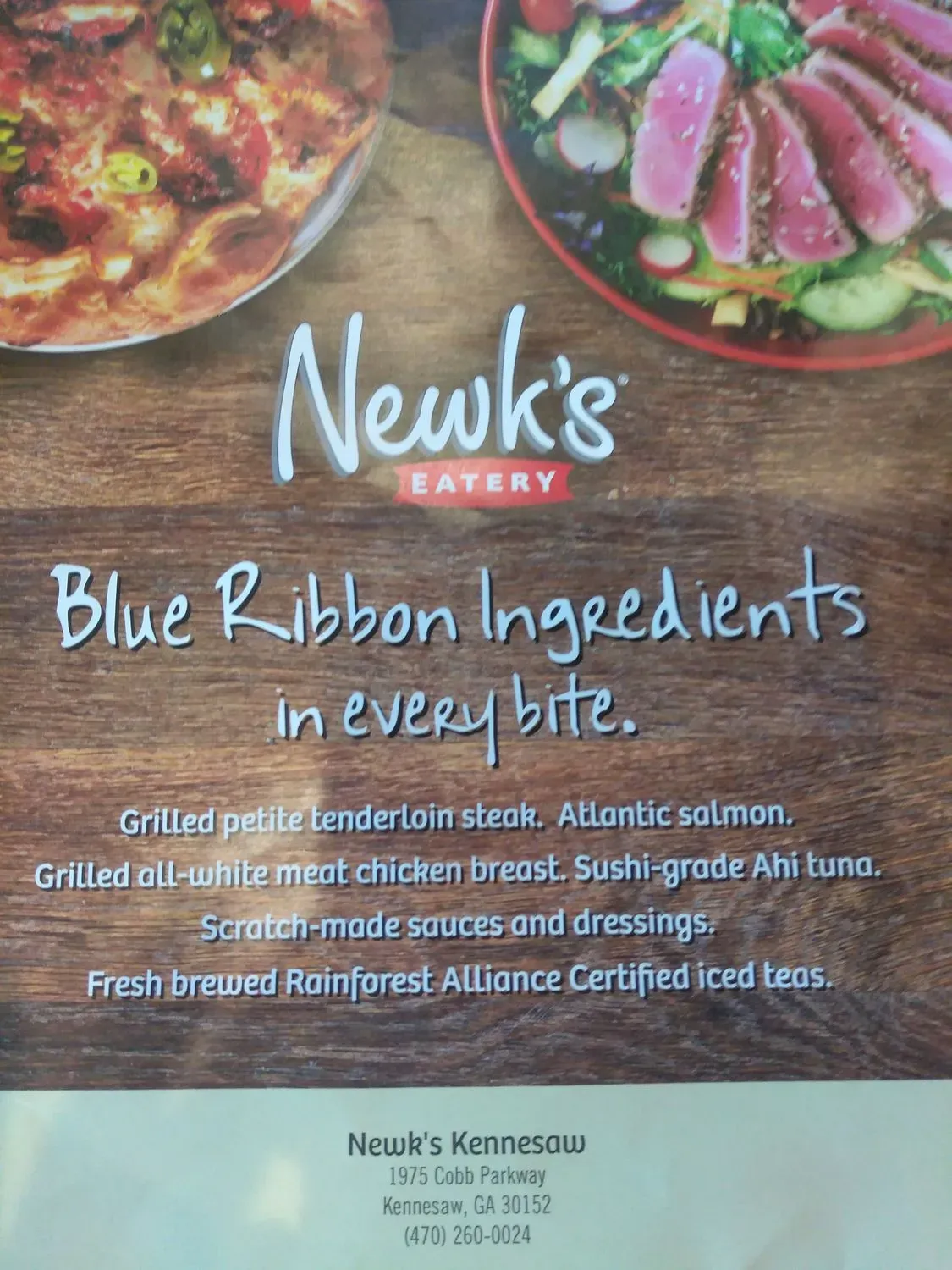 Newk's Eatery Menu - Updated November 2025