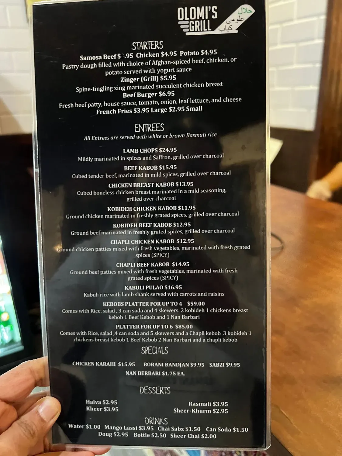 Menu 4