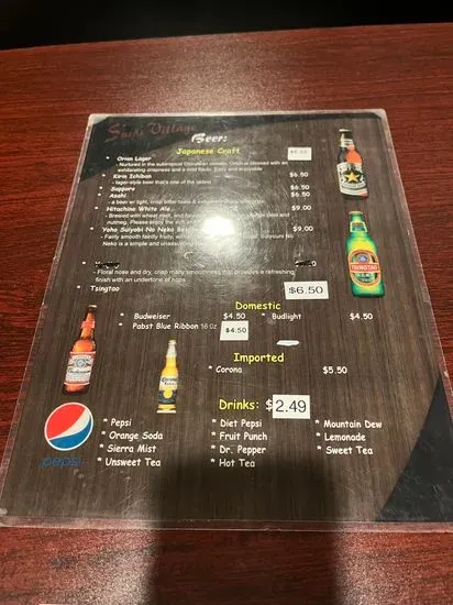 Menu 6