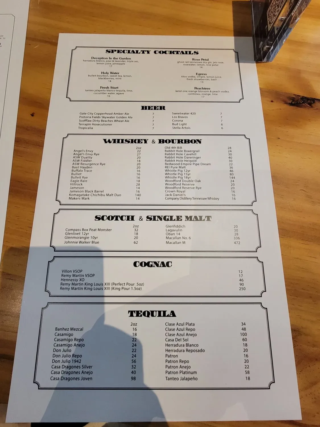 Menu 4