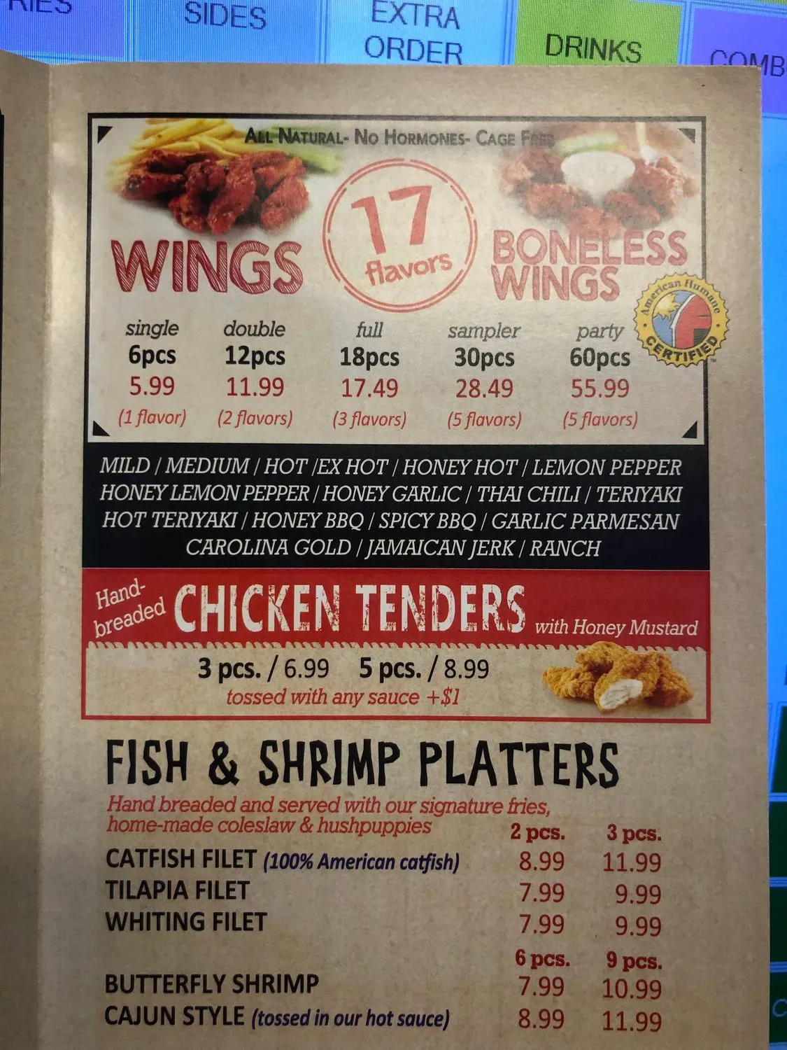 Menu 3