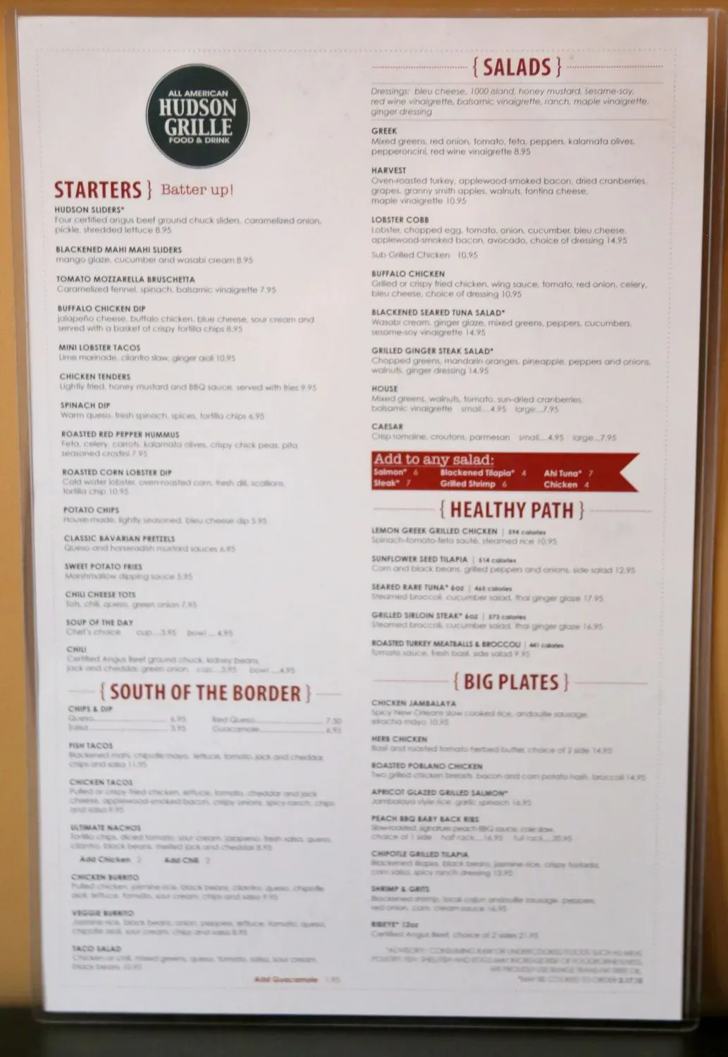 Menu 4