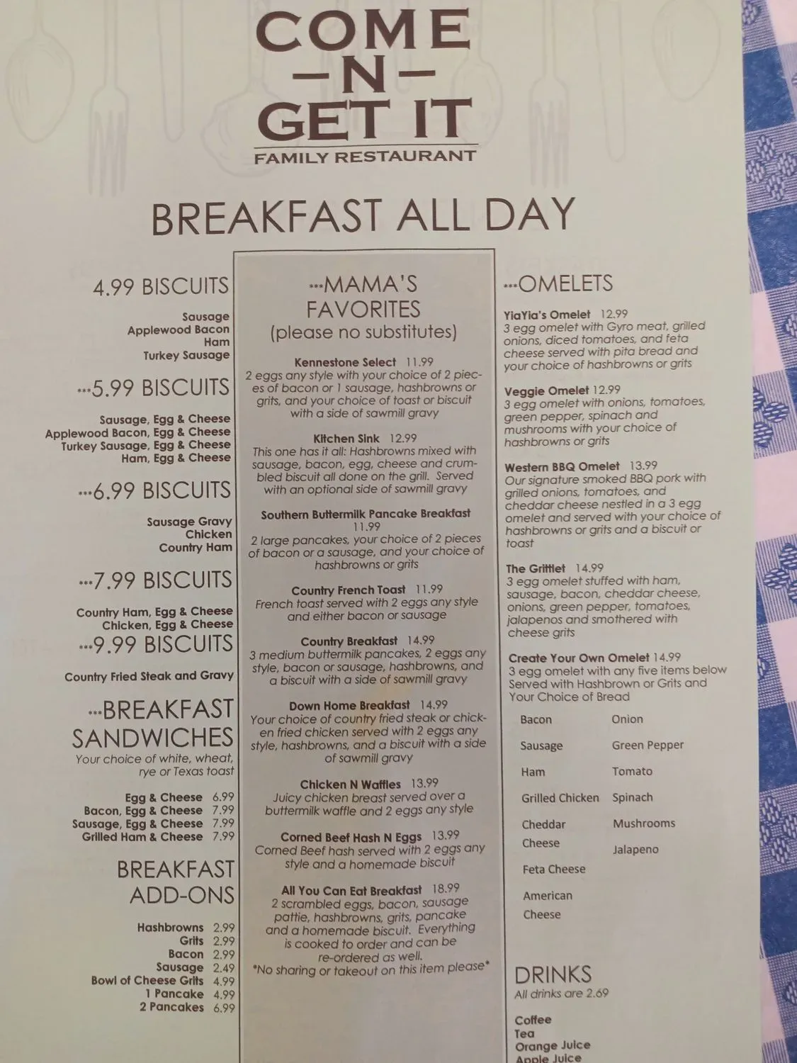 Menu 4