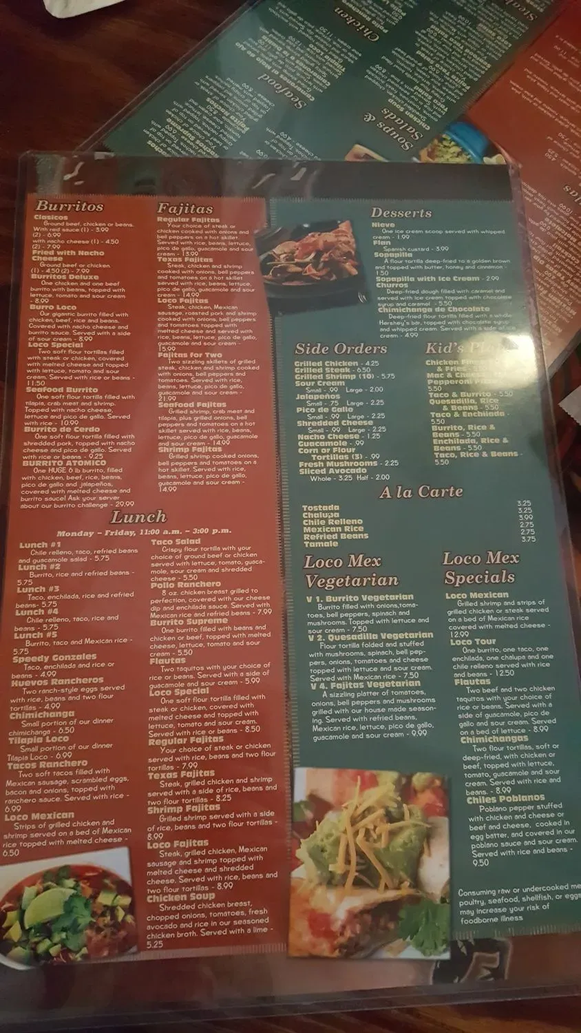 Menu 6