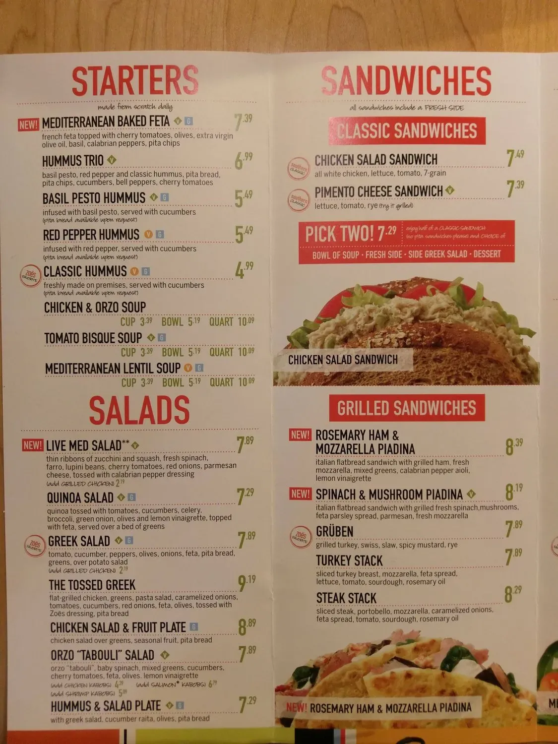 Menu 3