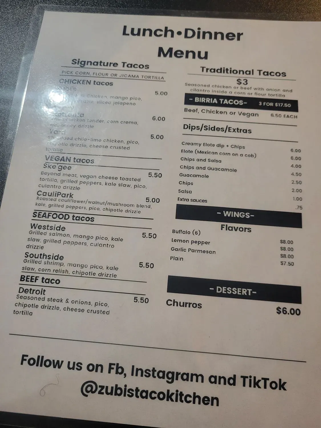 Menu 3