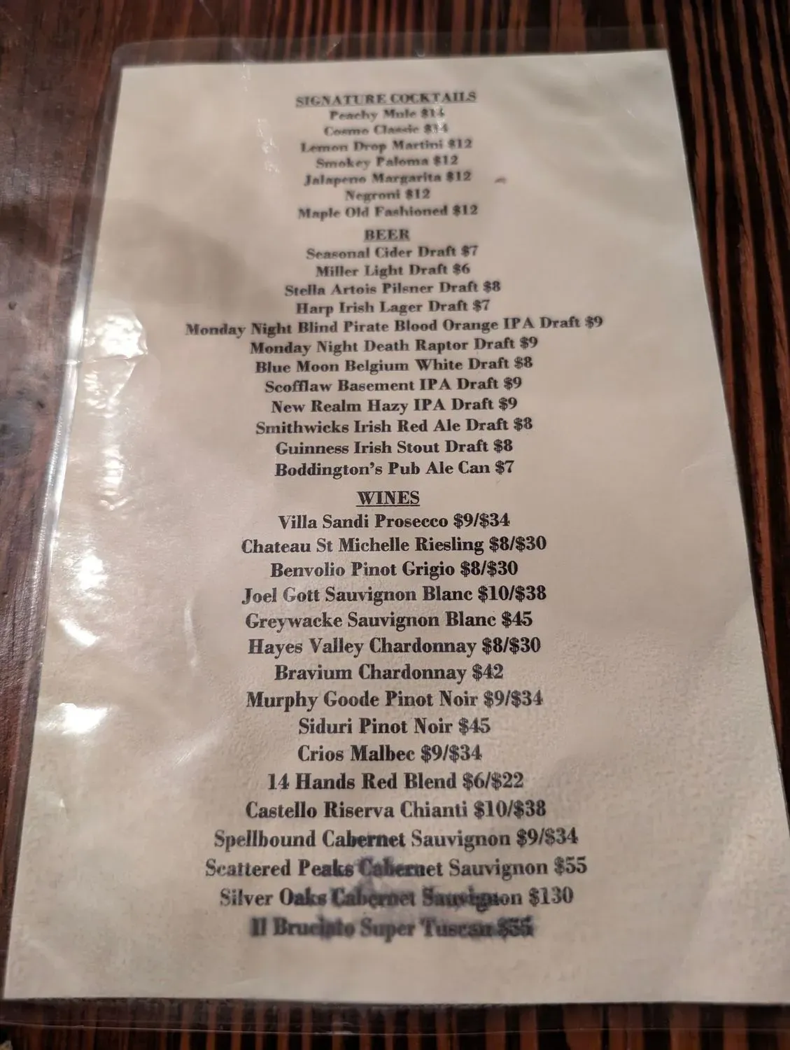 Menu 6