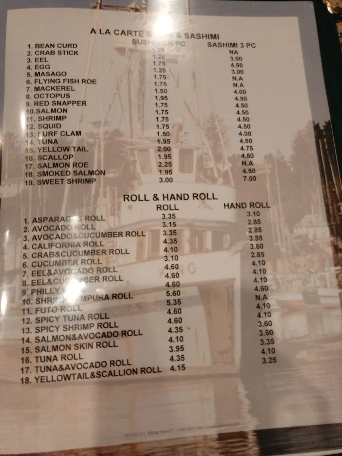 Menu 3