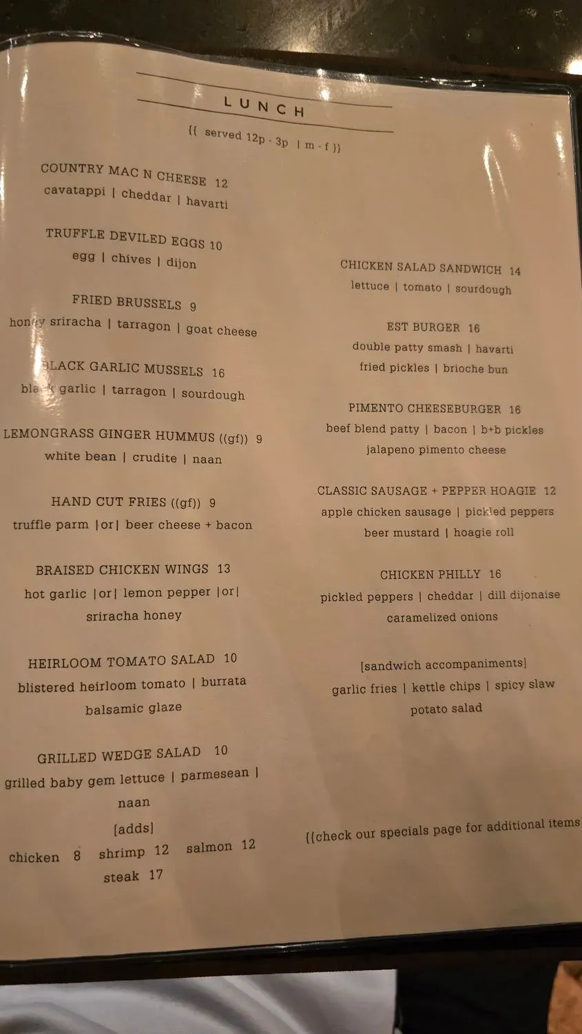 Menu 4