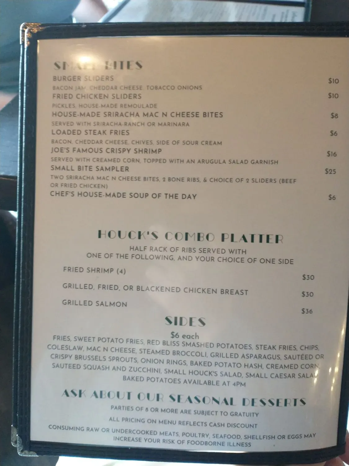 Menu 6