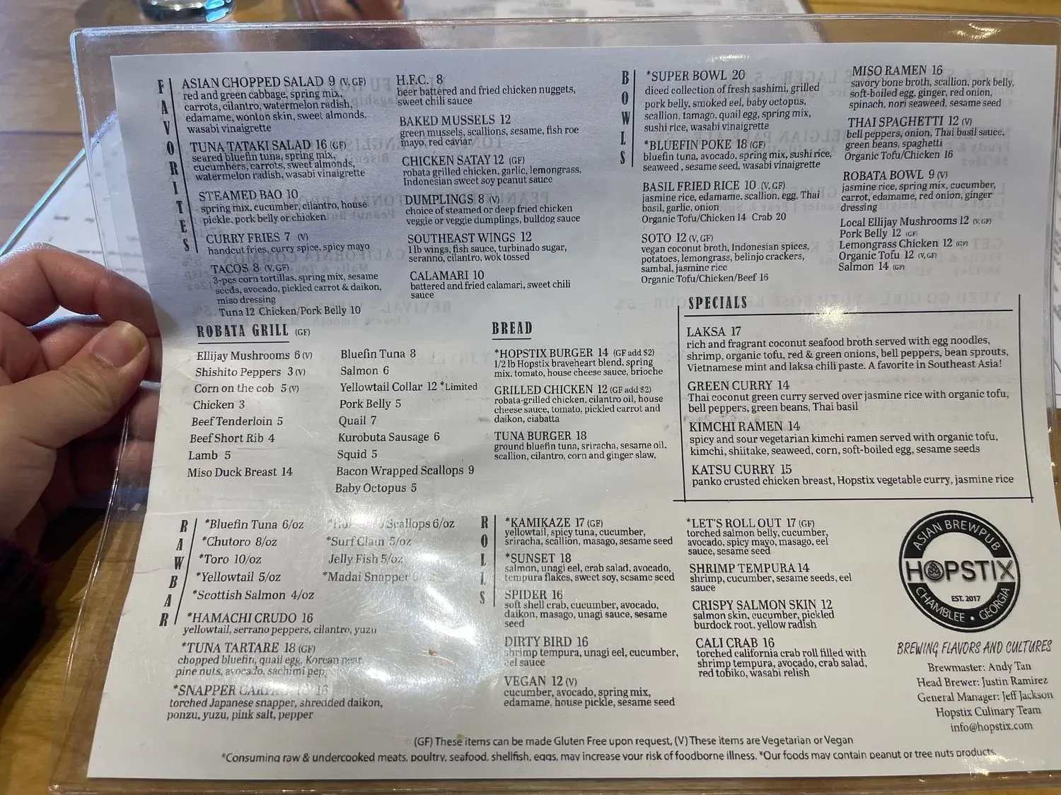 Menu 4