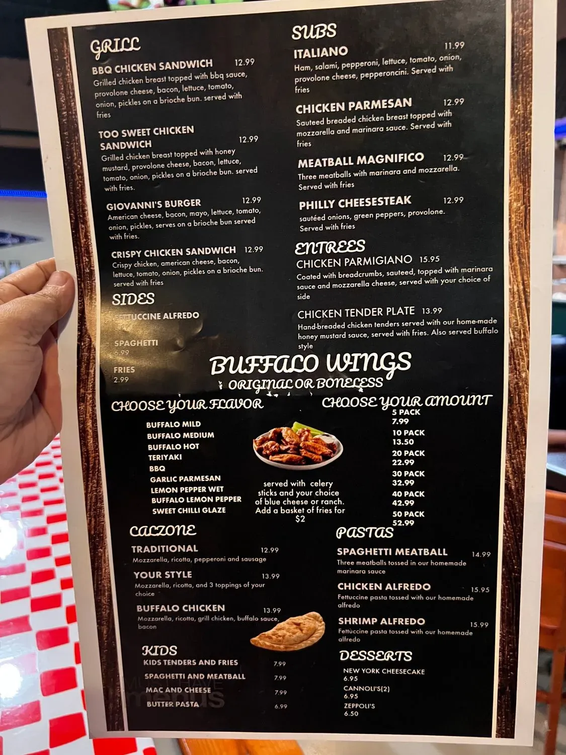 Menu 3