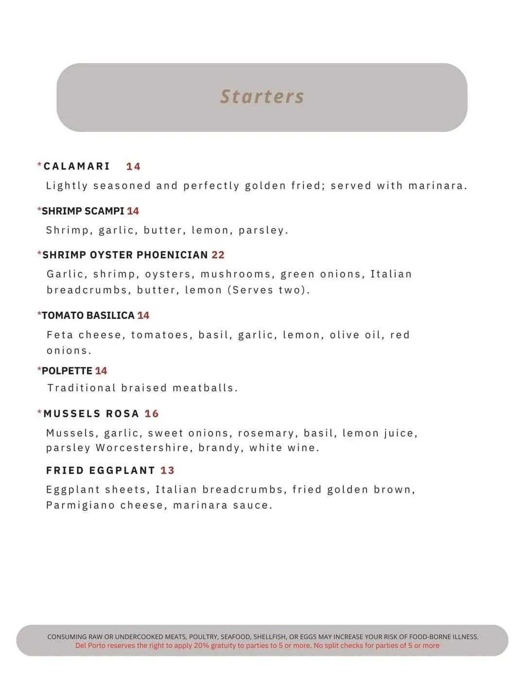 Menu 3